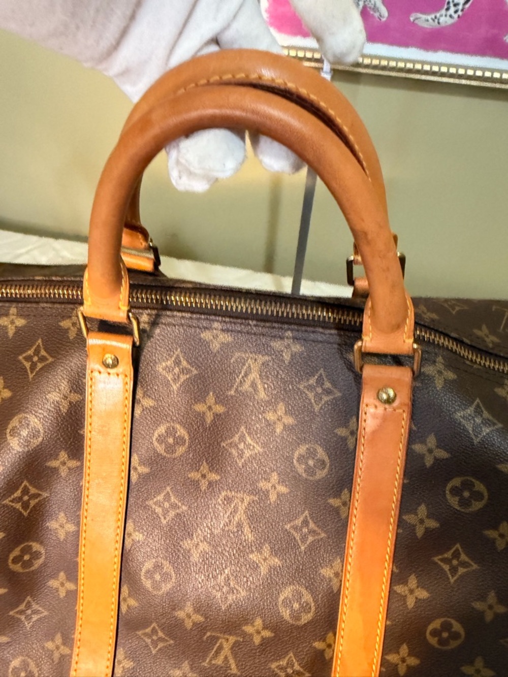 Louis Vuitton Keepall Bandouliere 60 Canvas duffel - Picture 4 of 16